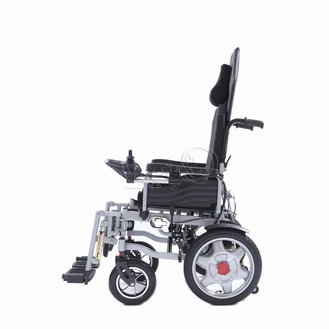 2023 Lightweight foldingwheel chair motor electric joystick electric wheelchair