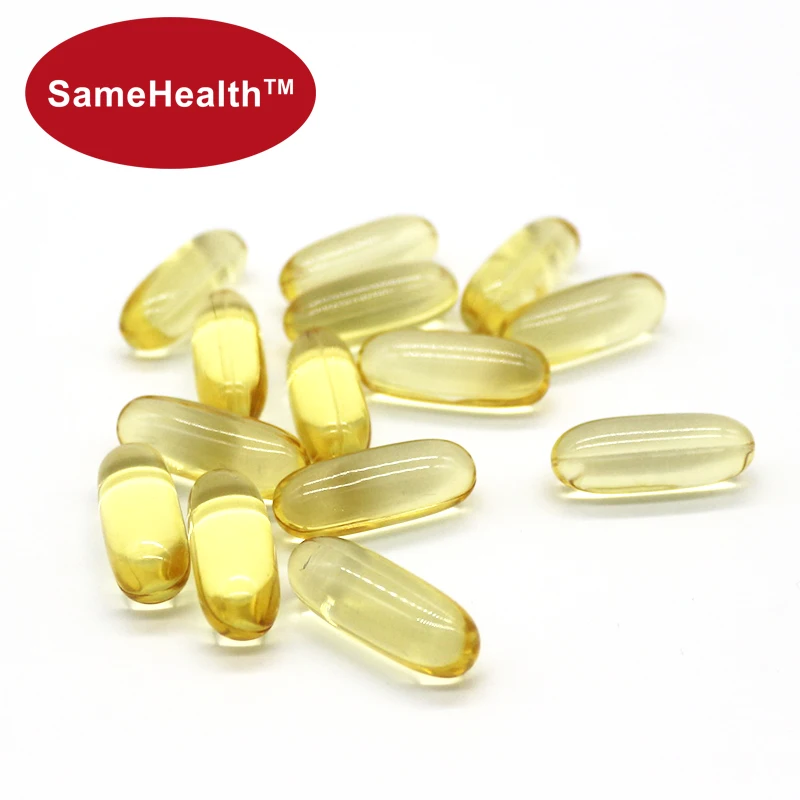 
Private Label Option 1000mg OB Squid Cod Liver Oil Omega 3 Fish Oil Soft Gelatin Capsule 