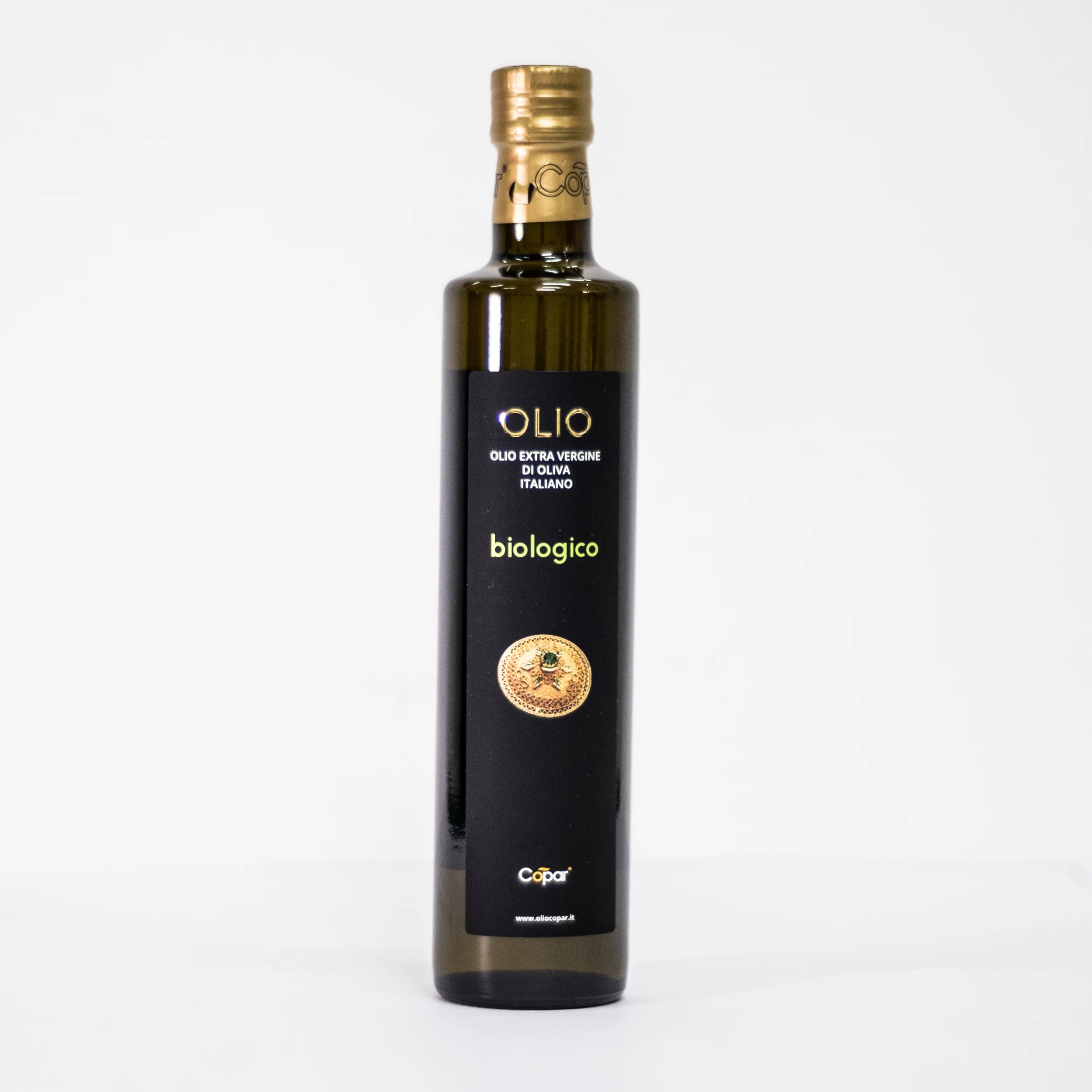 Exclusive Italian Blend Organic Extra Virgin Olive Oil Gold 500 ml Home, Restaurant, Supermarket