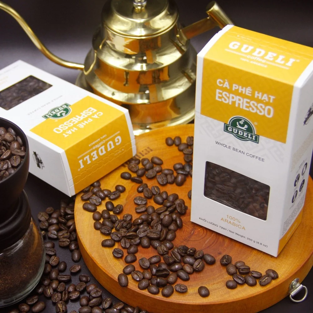 Арабика кофейные зерна GUDELI вьетнамский кофе