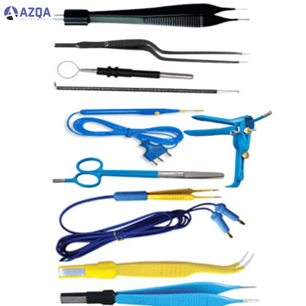 Non Stick Bayonet American Bipolar Forceps Reusable Non Stick Reusable Bayonet Bipolar Forceps