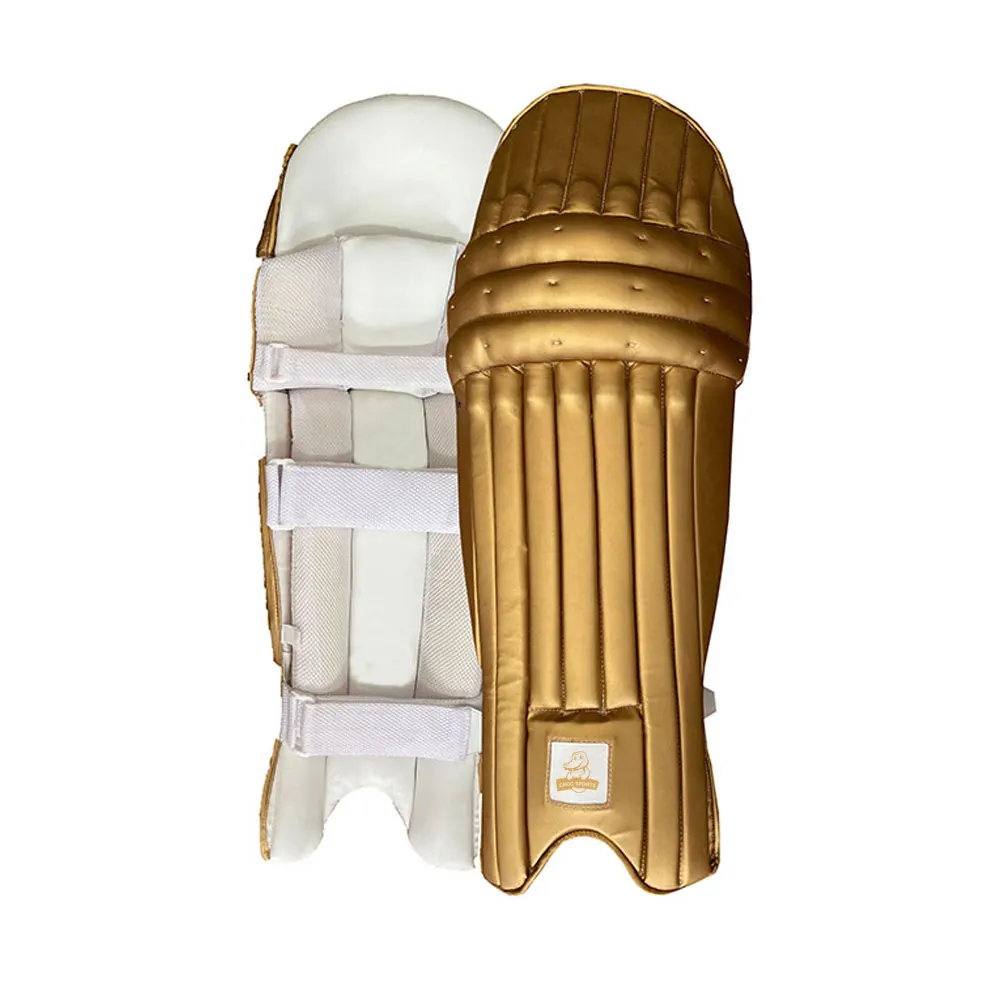 Sport Wear Training Cricket Pads Leather Made Customized Cricket Batting Pads