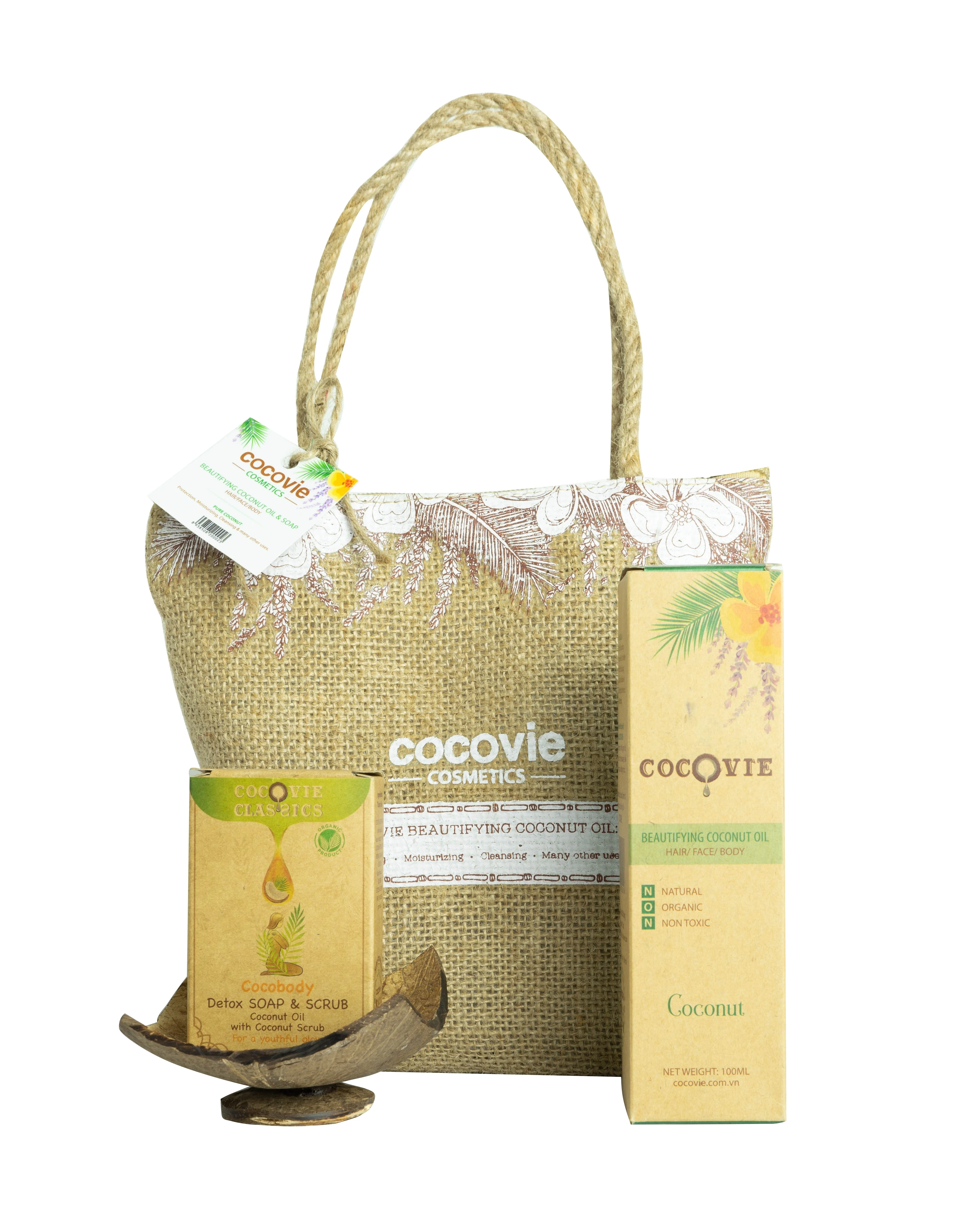 Кокосовое масло для декорирования: нетоксичное волос/лица/тела (Cocovie - 110