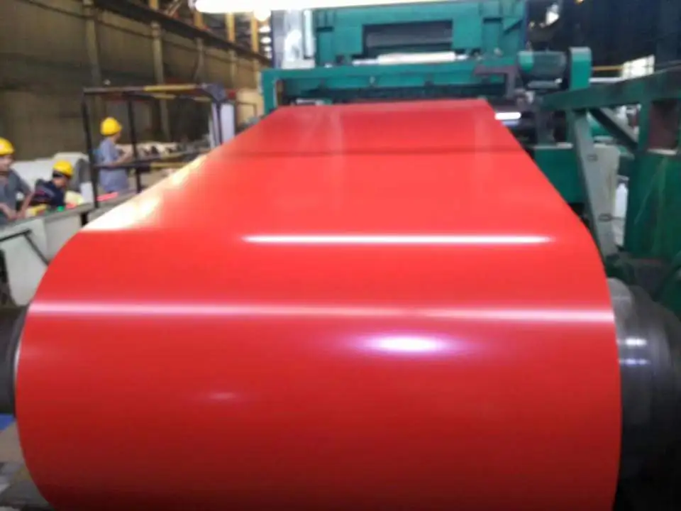 GI / PPGI / PPGL ral colour coated az70 steel sheet in coil