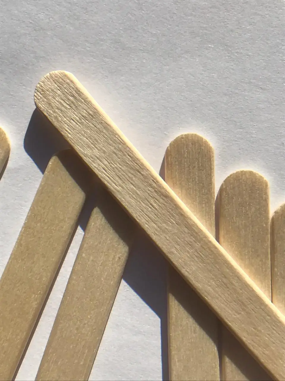 Березовые палочки для мороженого 114x10x2 мм, деревянные палочки класса А оптом