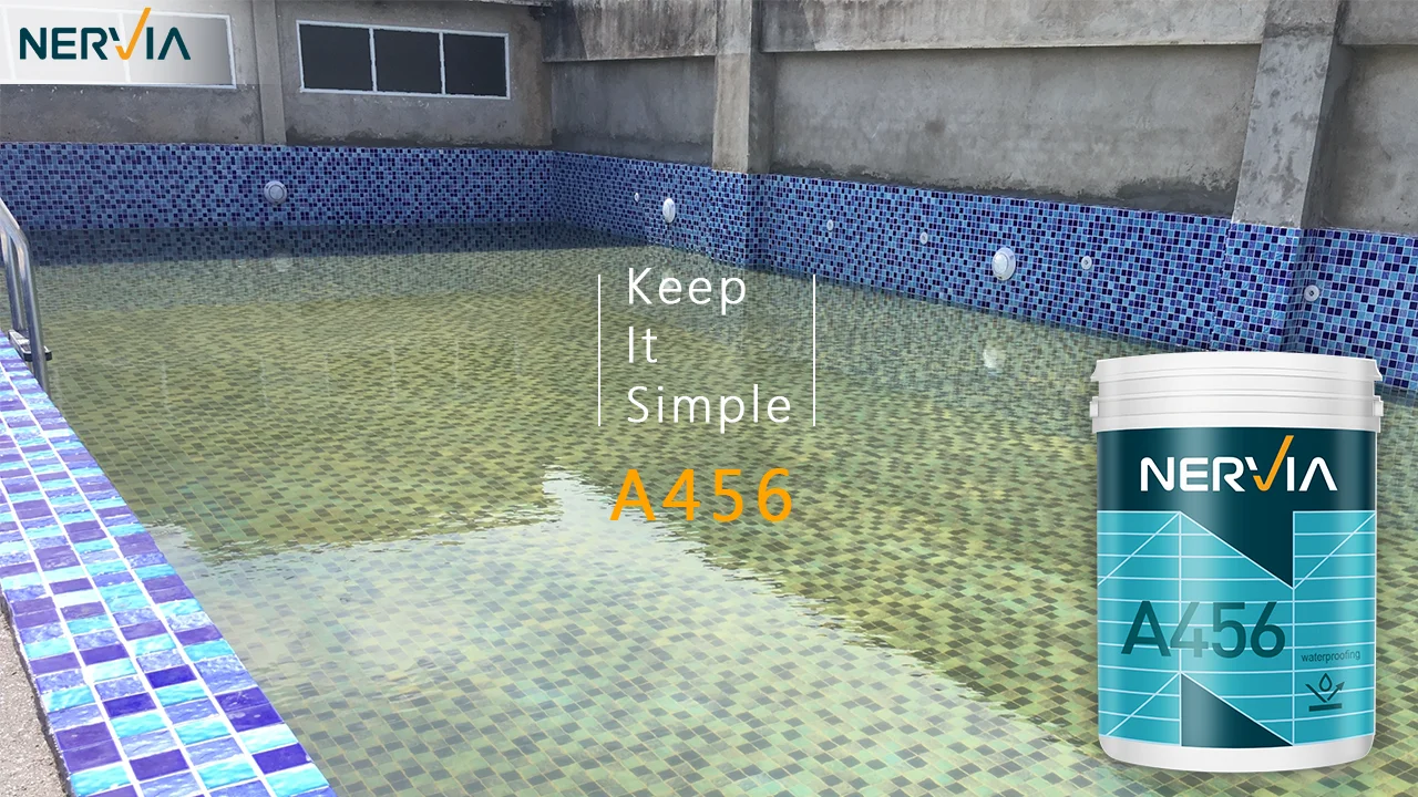  Строительное покрытие Nervia для отпугивания воды наружных стен и туалета которые находятся в строительстве