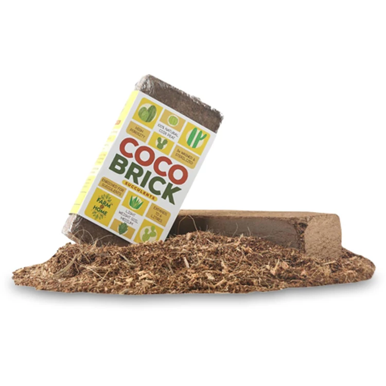 Coco Coir Peat Bricks | Perfectly suited To Grow Fruit Plants Herbs And Succulents