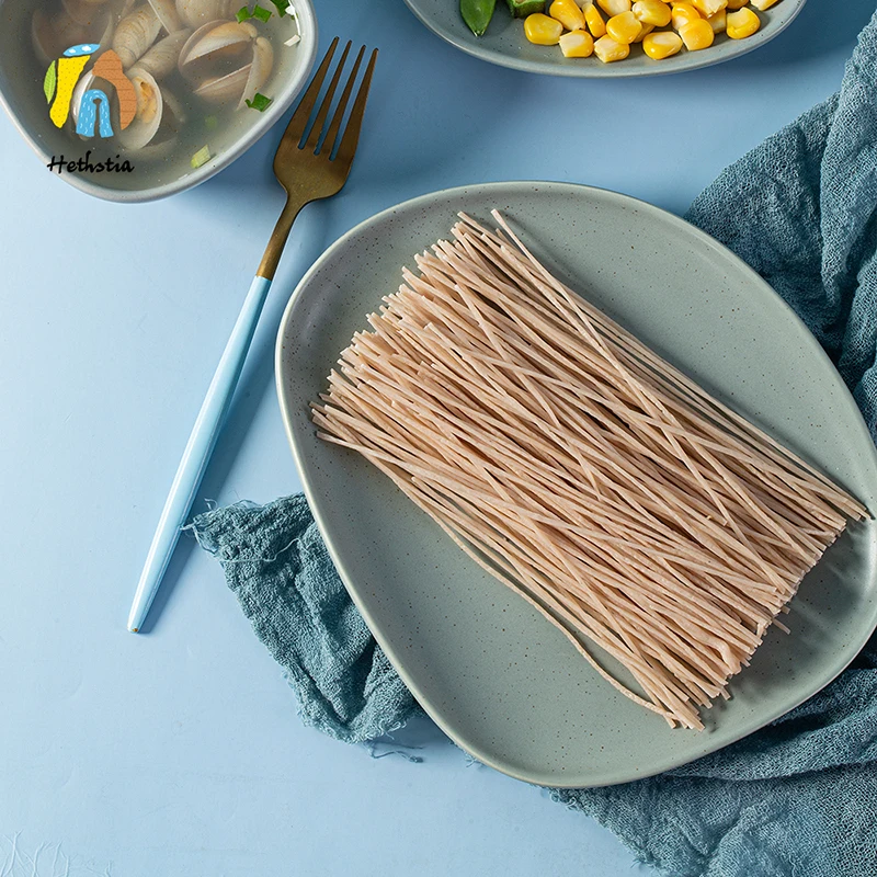 Nonfried Oem bulk price low carb dried konjac ramen noodles shirataki spaghetti pasta