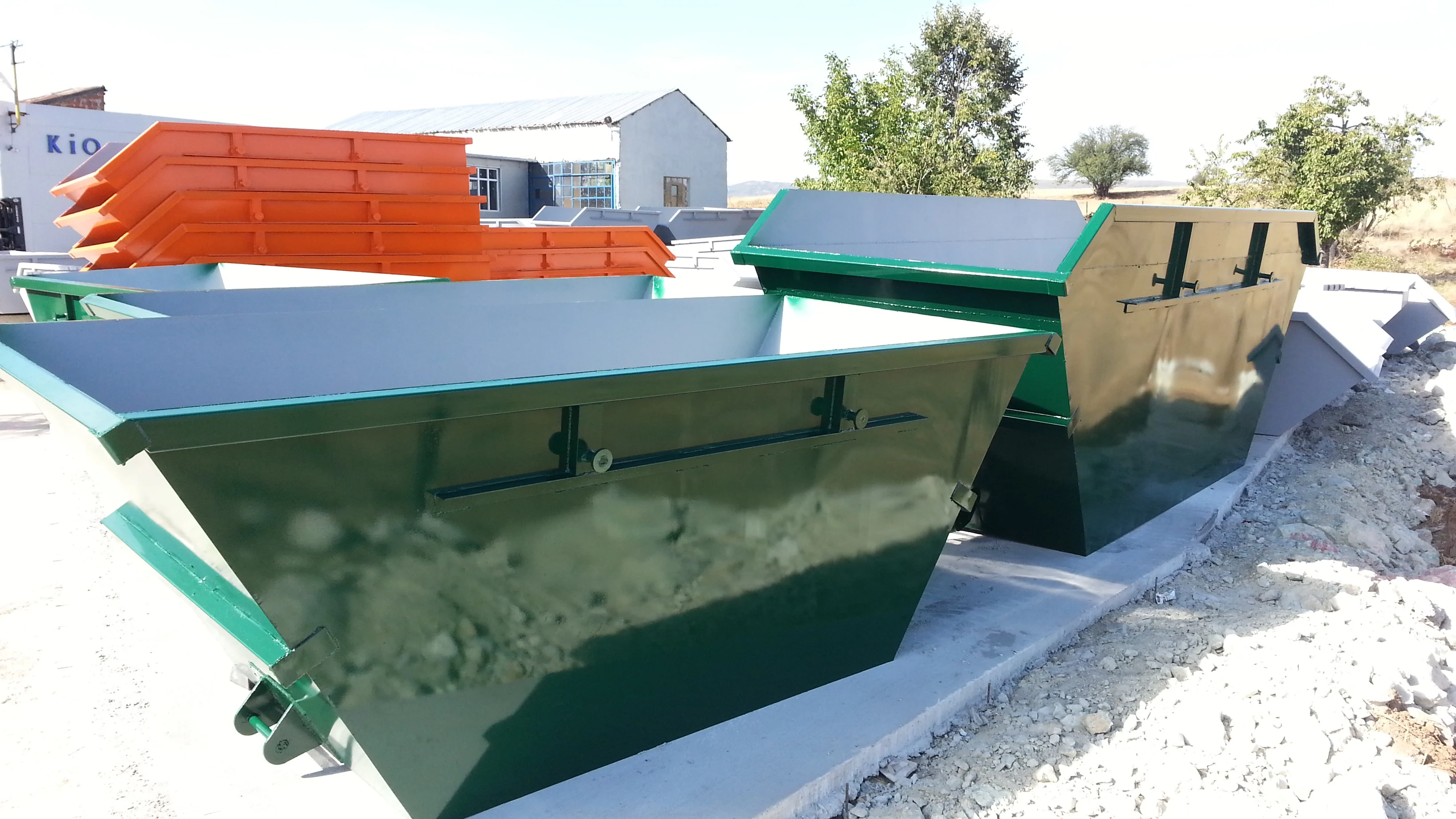 
8 yard Skip container garbage waste bin 