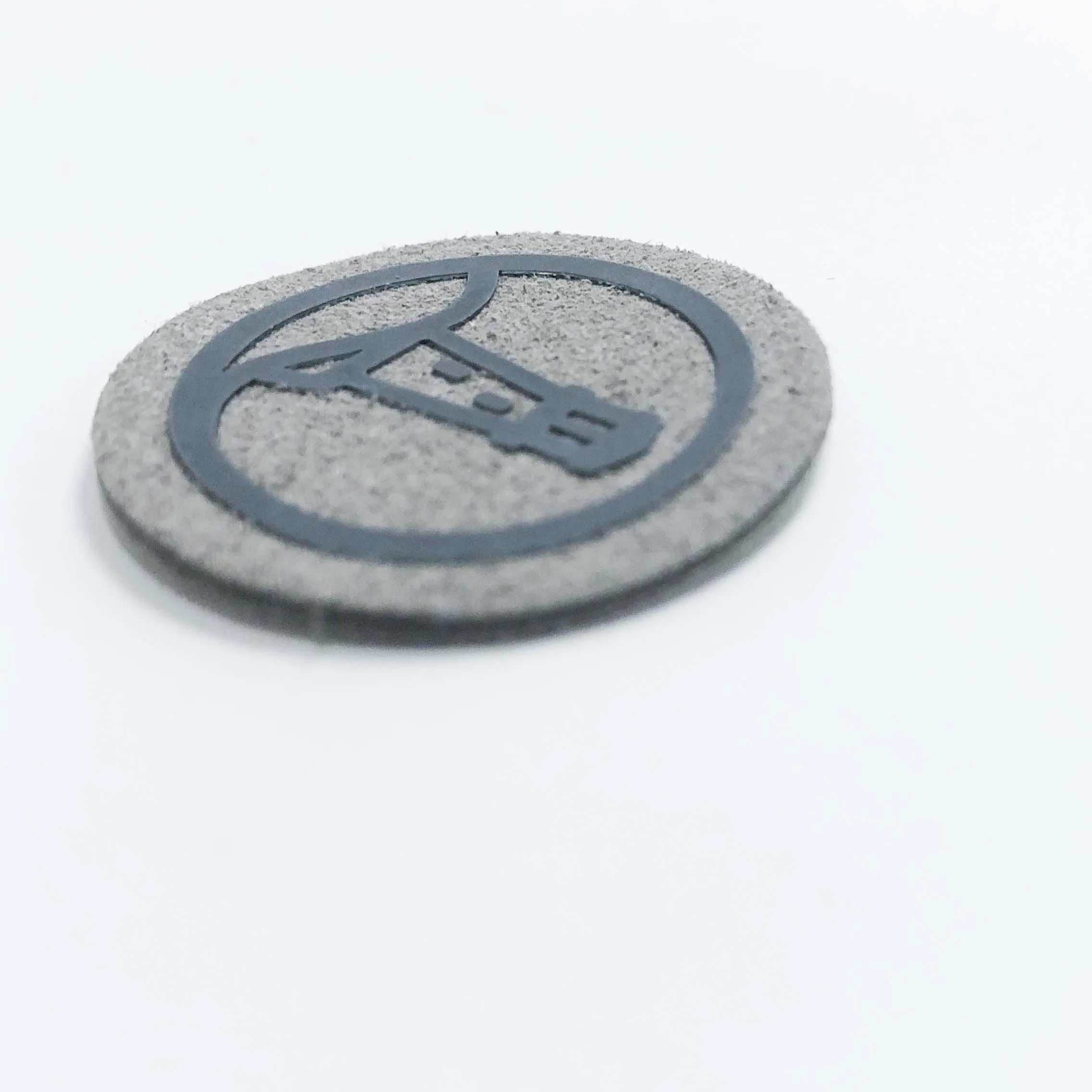 Customised Design garment accessories Rubber Matte Silicone 3D Mold Heat Transfer Logo Label