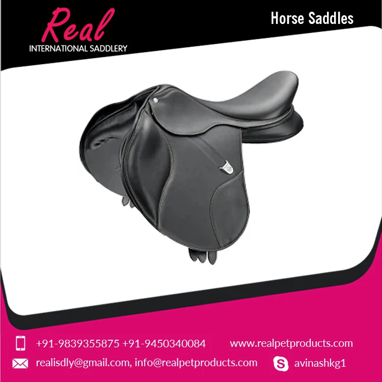 Stanadr Quality Long Lasting Material Original Best Design English Pattern Horse Saddle At Best Market Price