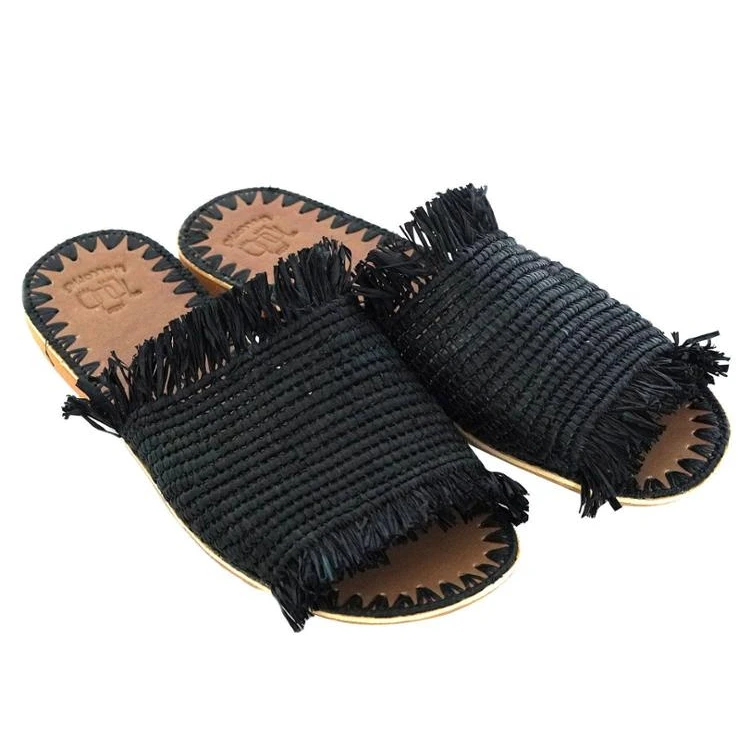
Raffia Shoes, Raffia Slippers 