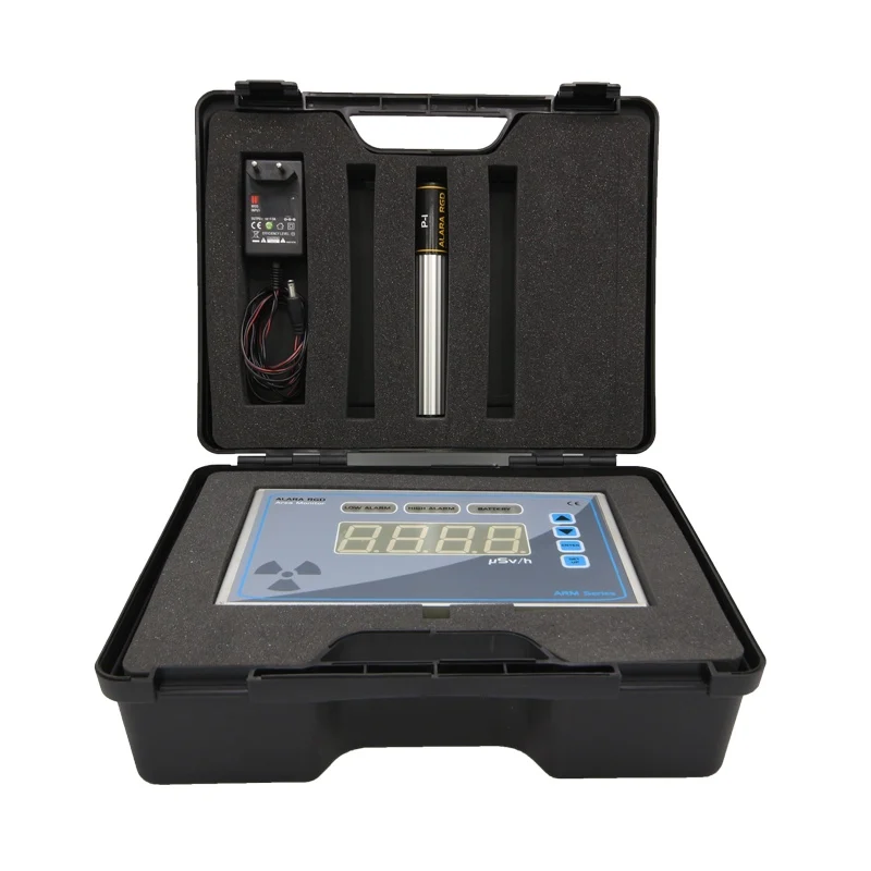 ARM-1P Series Professional, Wall-mount, Online Radiation Area Monitor with External Probe For Gamma, X-Ray and Beta radiation