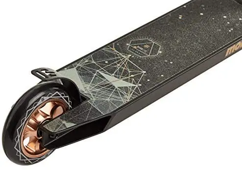 New 2021 Mongoose Rise Youth and Adult Freestyle Kick Scooter Bike Style Grips Lightweight Alloy Deck Rear Braking Mongoose