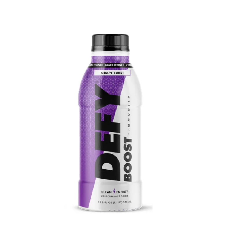 DEFY Boost Grape Burst 6pk / 16.9z Bottle No Cbd No Gluten Without Artificial Colours