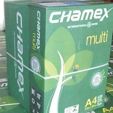 Top Manufacturer A4 Copy Paper / Chamex Copy Paper 70/75/80 GSM copypaper A4 paper
