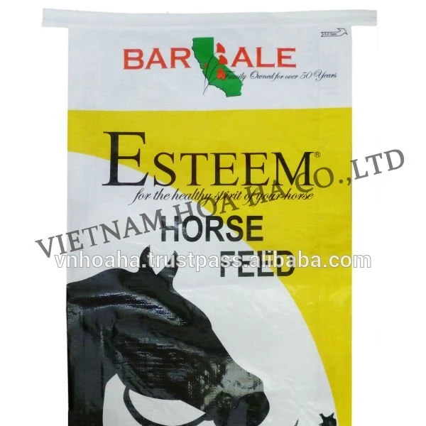 25kg bopp laminated pp plastic rice, flour, seed bag, made in Vietnam HOAHA