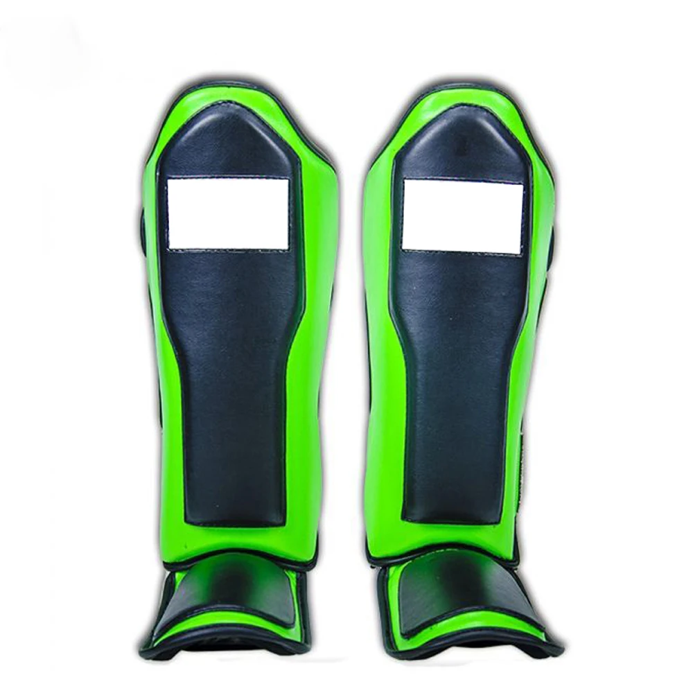 New Arrival Custom MMA Grappling Shin Instep Guard Premium Boxing Fight Training Shin Pads