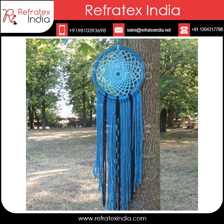 Decorative Handmade Fancy Macrame Dream Catchers for Home Decoration in India