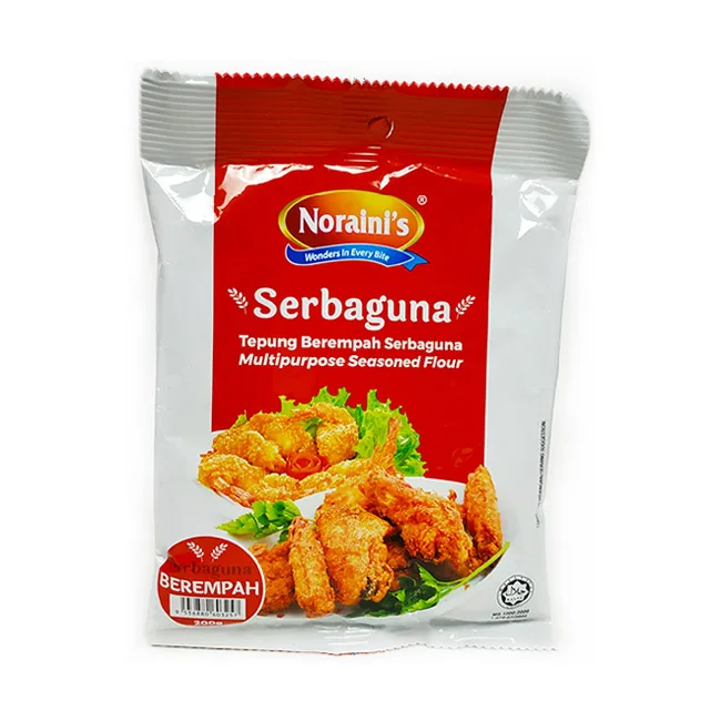 Multipurpose Seasoned Flour OEM 200g Original Spicy Flavour To Make Batter For Frying Best To Fry Chicken Beef Vegetables