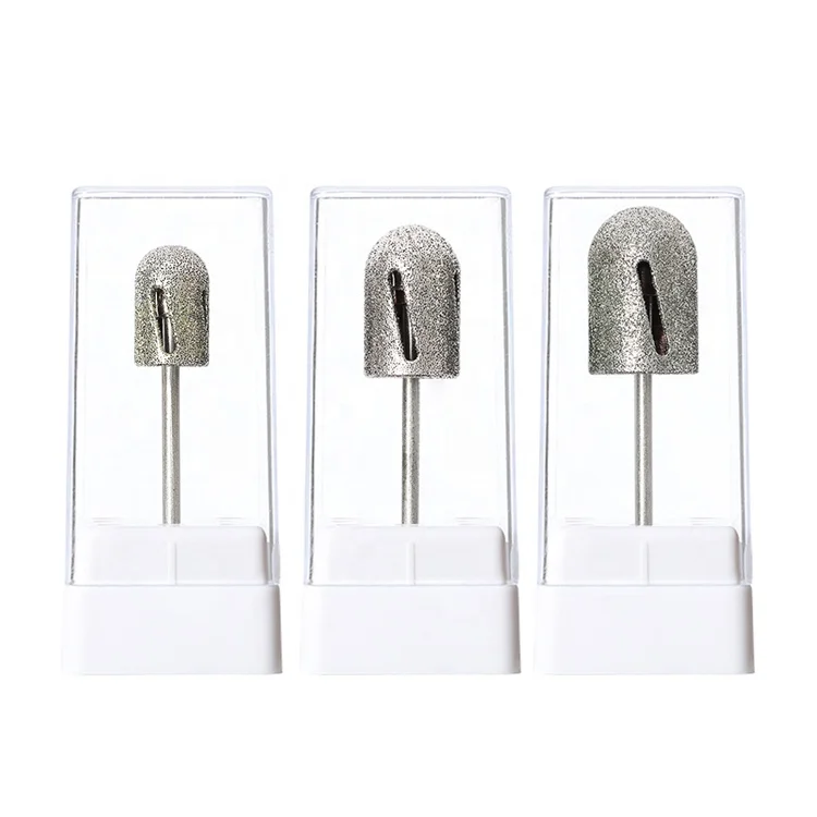 
Nail Drill Bit Diamond Foot Callus Cuticle Clean Cutter 3/32
