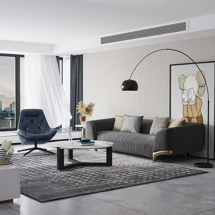 Most comfortable gray living room sofas furniture big comfly linen couch for living room