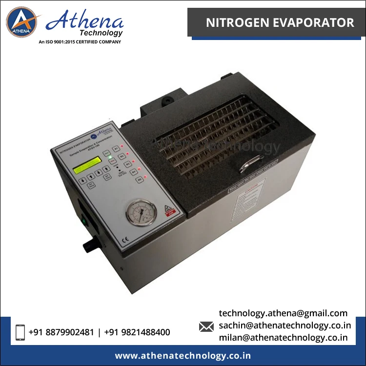 Laboratory Usage Automatic 100 Sample Concentration Nitrogen Evaporator from Genuine Indian Manufacturer