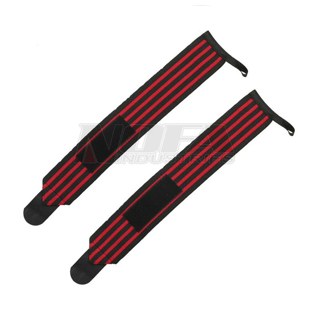 1Pair Wrist Weight Lifting custom cross training Weight Lifting Gym Wrist Wraps Gym Straps Support Grip