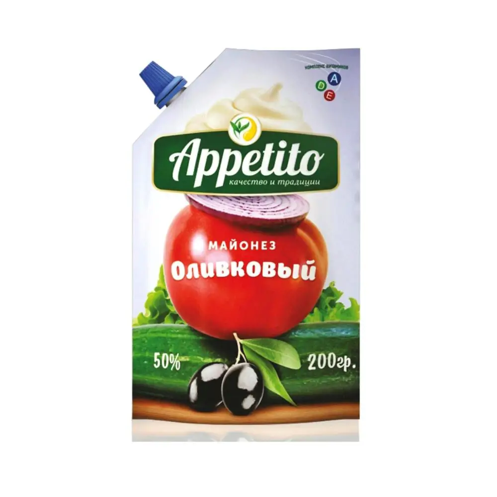 
Mayonnaise sauce Appetito, natural egg products for salad 