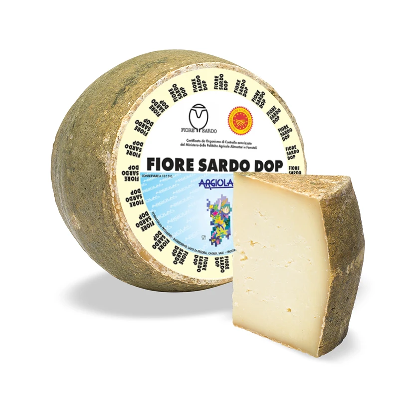 Hard Cheese Raw Milk 1/2 Made in Italy Fiore Sardo DOP Sardinian Cheese