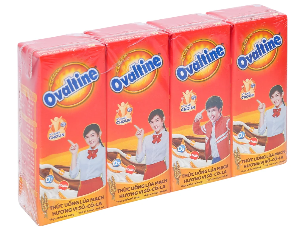  Молочный напиток со вкусом шоколада Ovaltine 180 мл