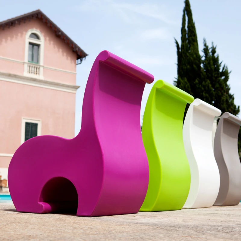 Made in Italy Durable Top quality Italian Plastic Chair for home Outdoor and events customized color