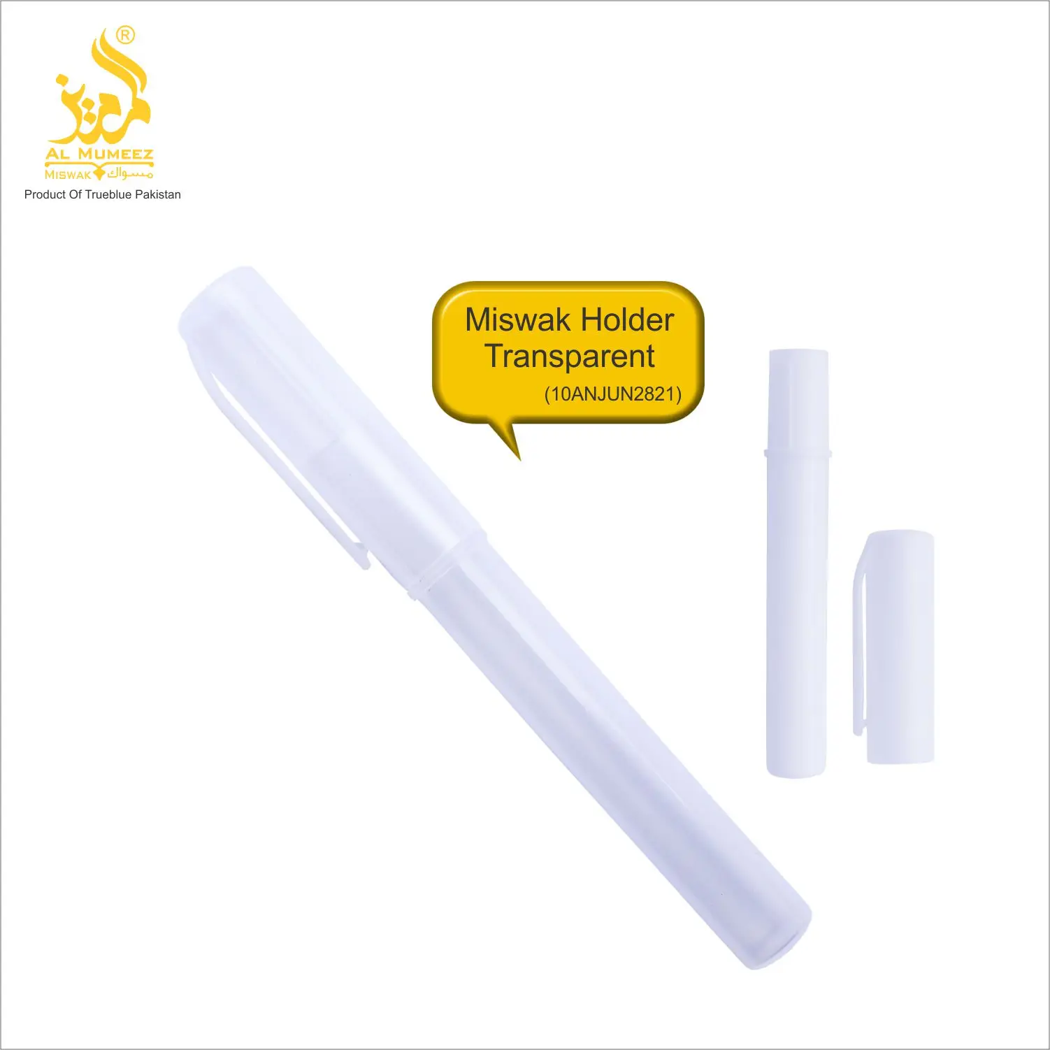 HOT SALE PLASTIC HOLDER/CASE FOR BEST QUALITY VACUUM PACKED MISWAK/SEWAK/SIWAK/NATURAL TEETH CLEANING STICK TRAVEL  TOOTHBRUSH