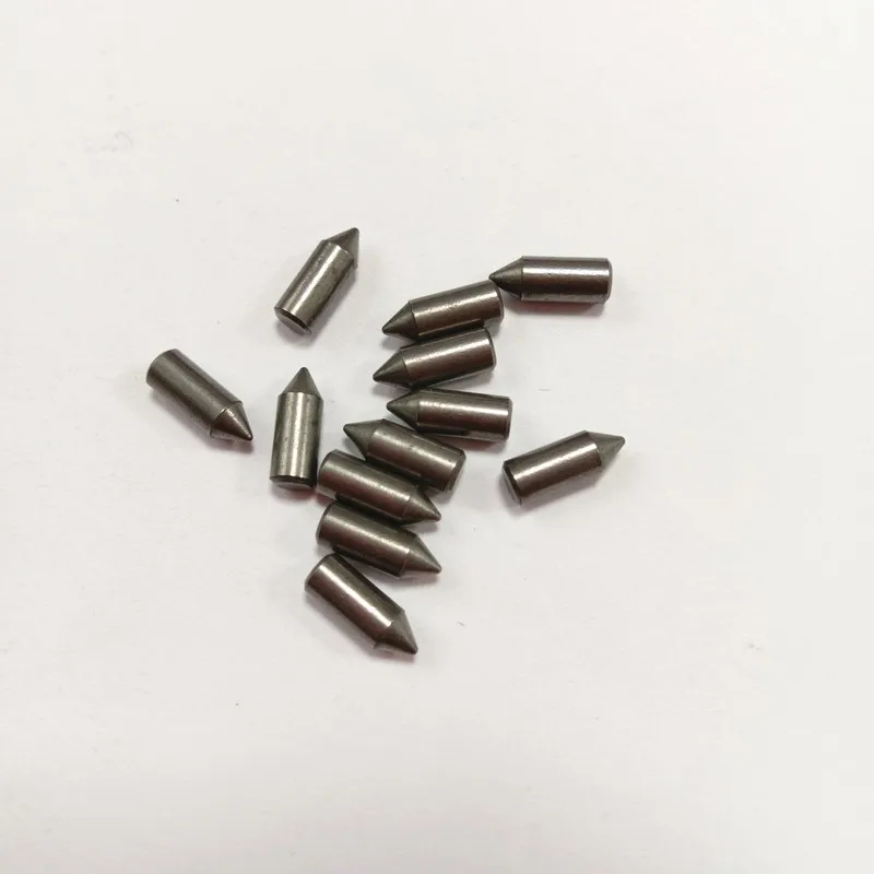 high wear resistance YG8 tungsten carbide tips for glass breaker dia3x8mm