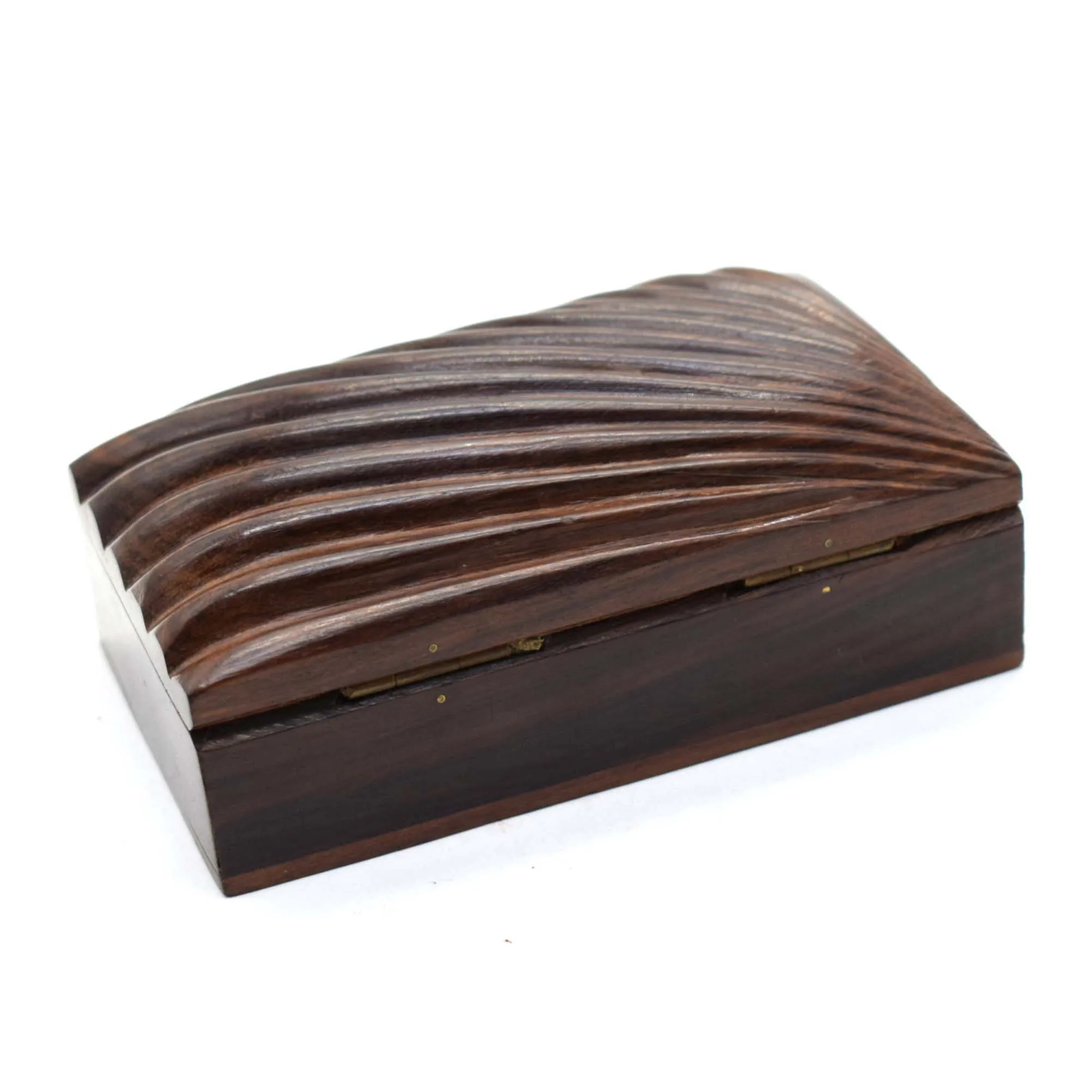 Unique Pattern Carving wooden & bamboo boxes wooden coin storage box Gift Keepsake Wooden Box