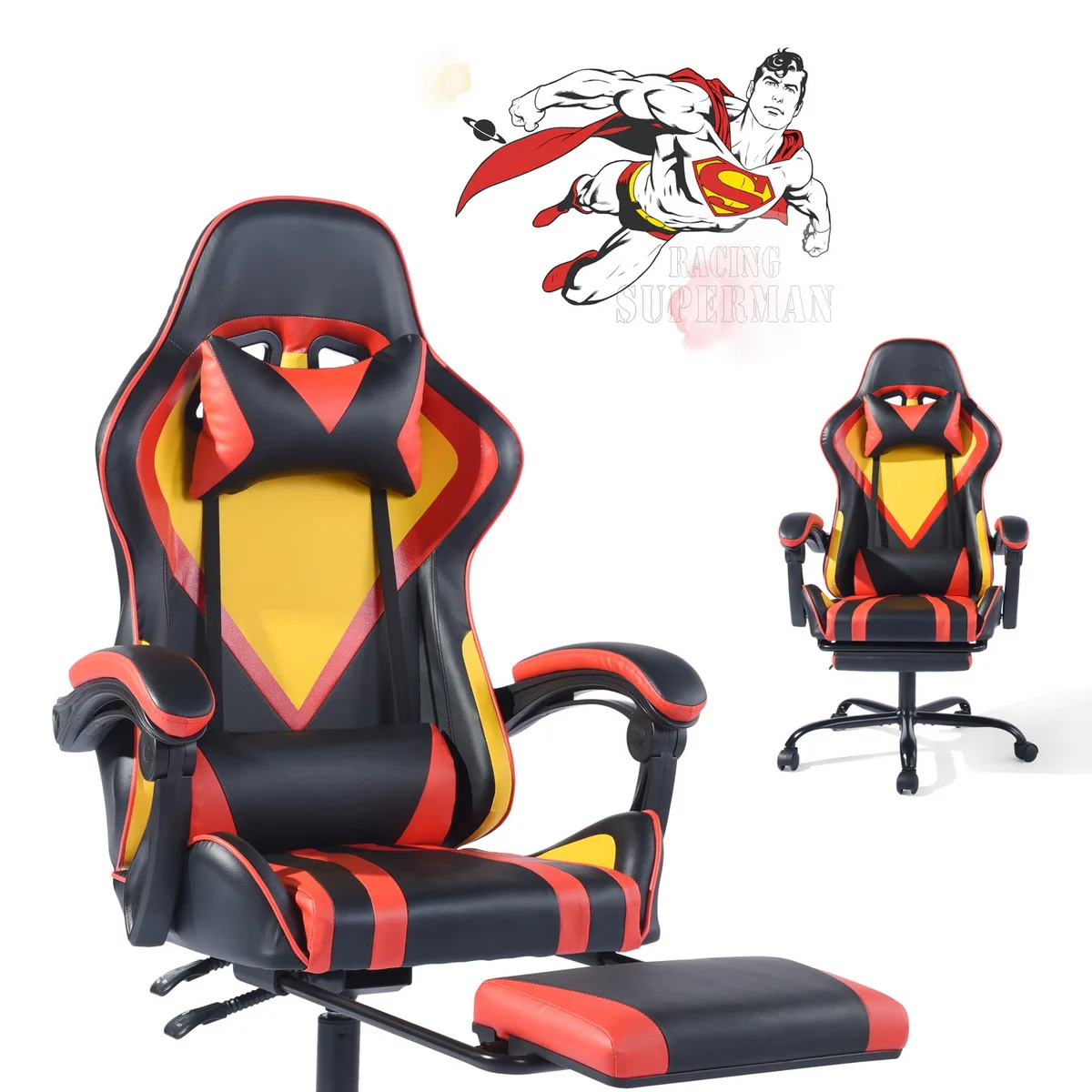 Factory Supply Hign Quality Modern OEM/ODM RGB Ergonomic Silla Gamer PC Gaming Swivel Racing Gaming Chair