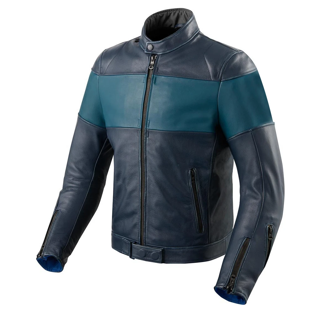 
Natural Leather Motorcycle Jacket, OEM/ODM design Motorcycle Racing Jacket Manufacturer 