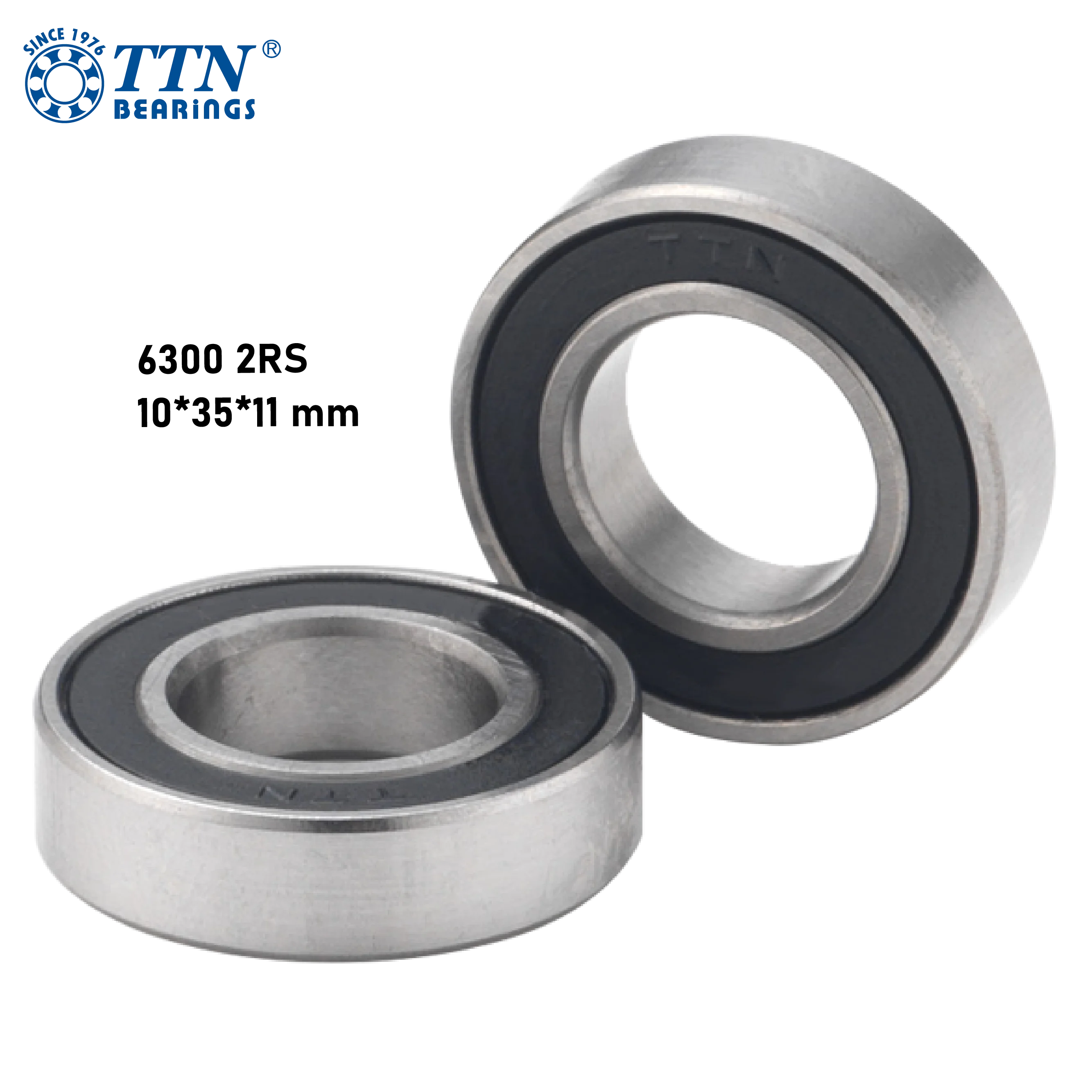 6300 2RS 6300 ZZ 6300 Open Chrome Steel Bearing