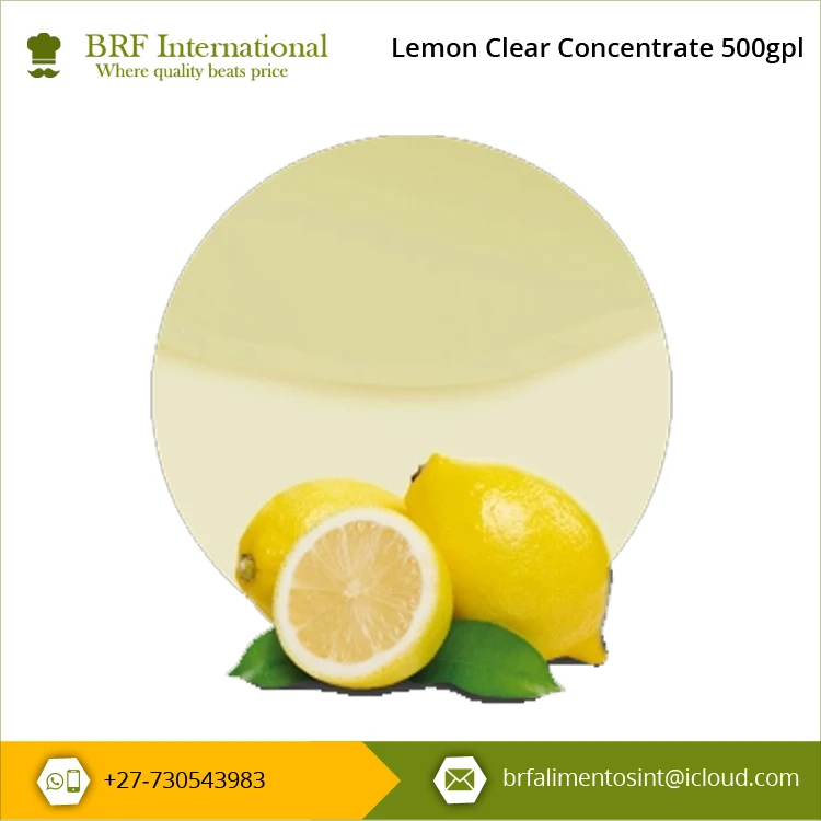 Цитрусовый лимонный насыщенный вкус со вкусом свежих фруктов замороженный органический концентрат 500 г.