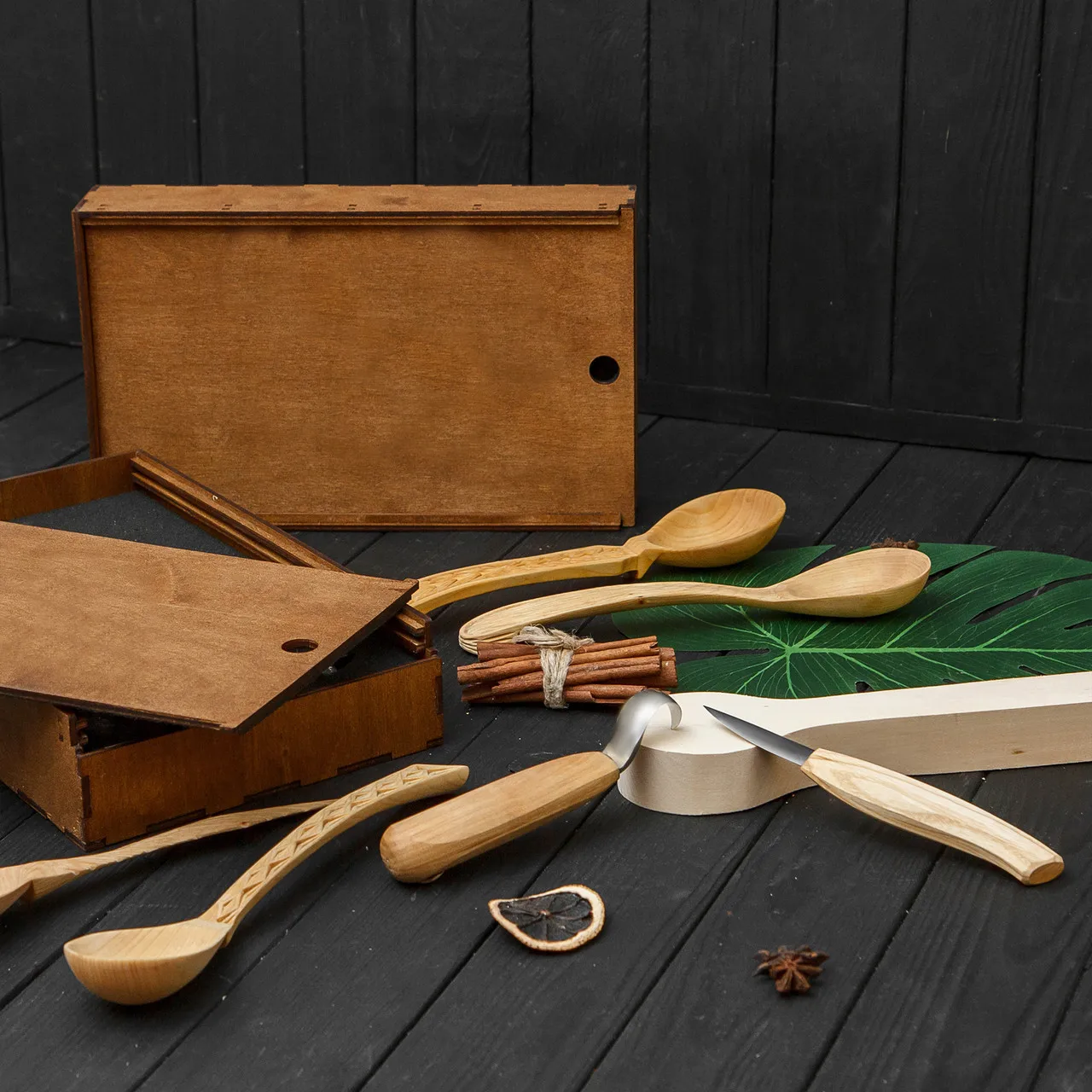 Spoon carving tools sets