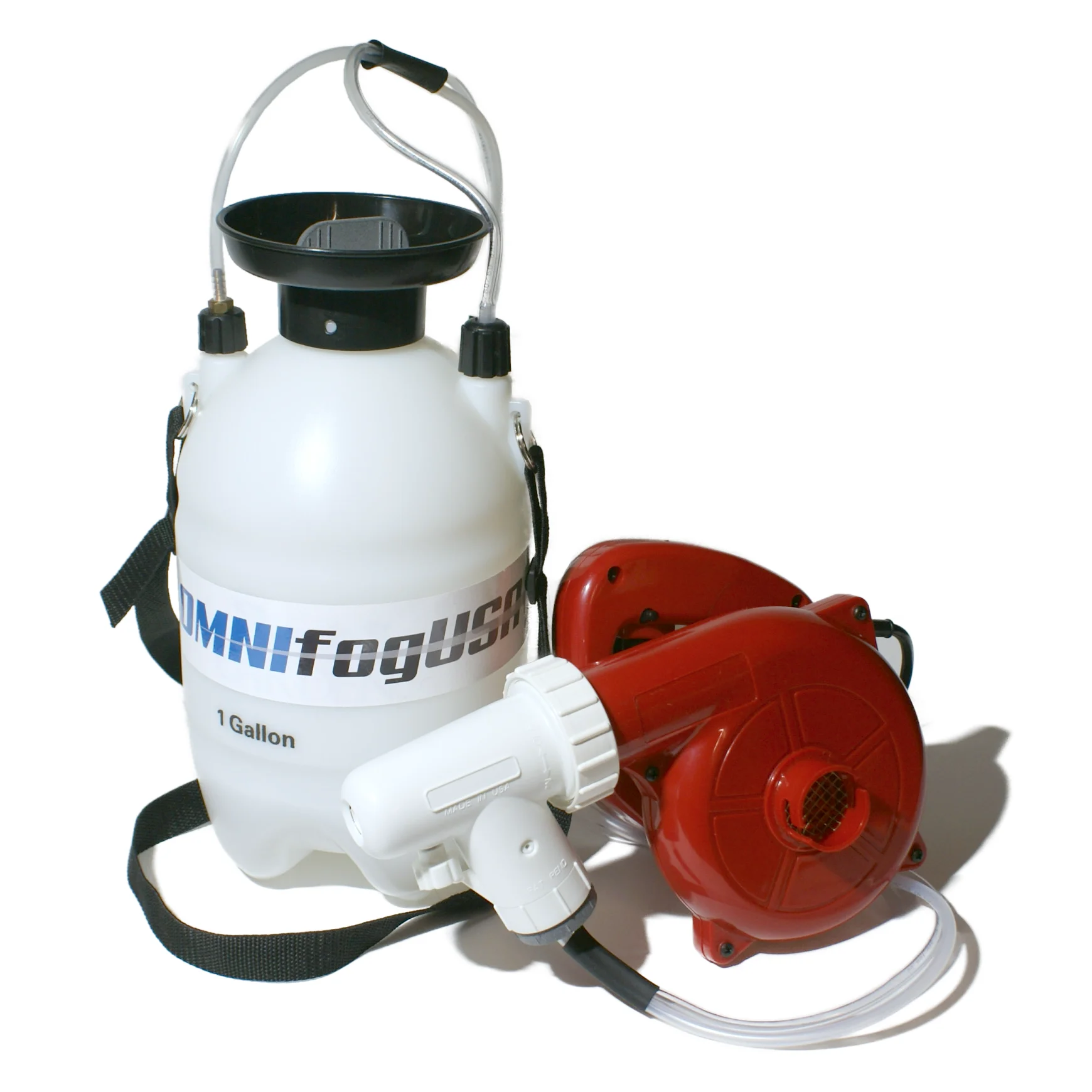 Omni Fog USA 1 Gallon Large Capacity Kit With Single Speed Corded Blower With Universal Blower And Designed To Spray