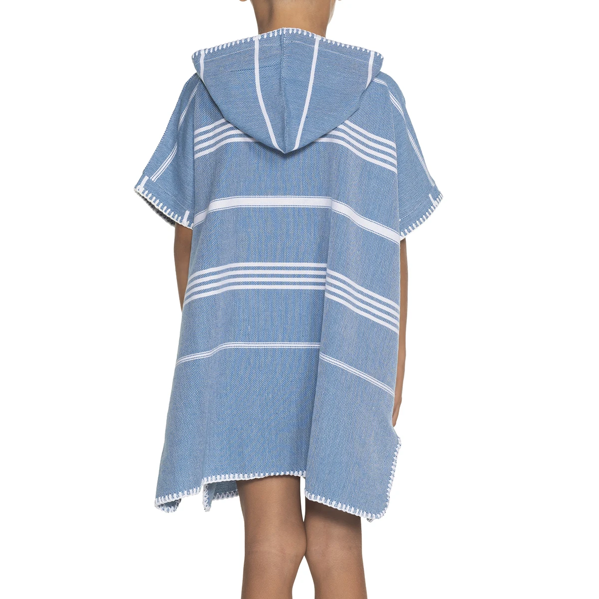 Turkish Cotton Child Poncho Kids Towel High Quality Home Teen Poncho Bathrobe