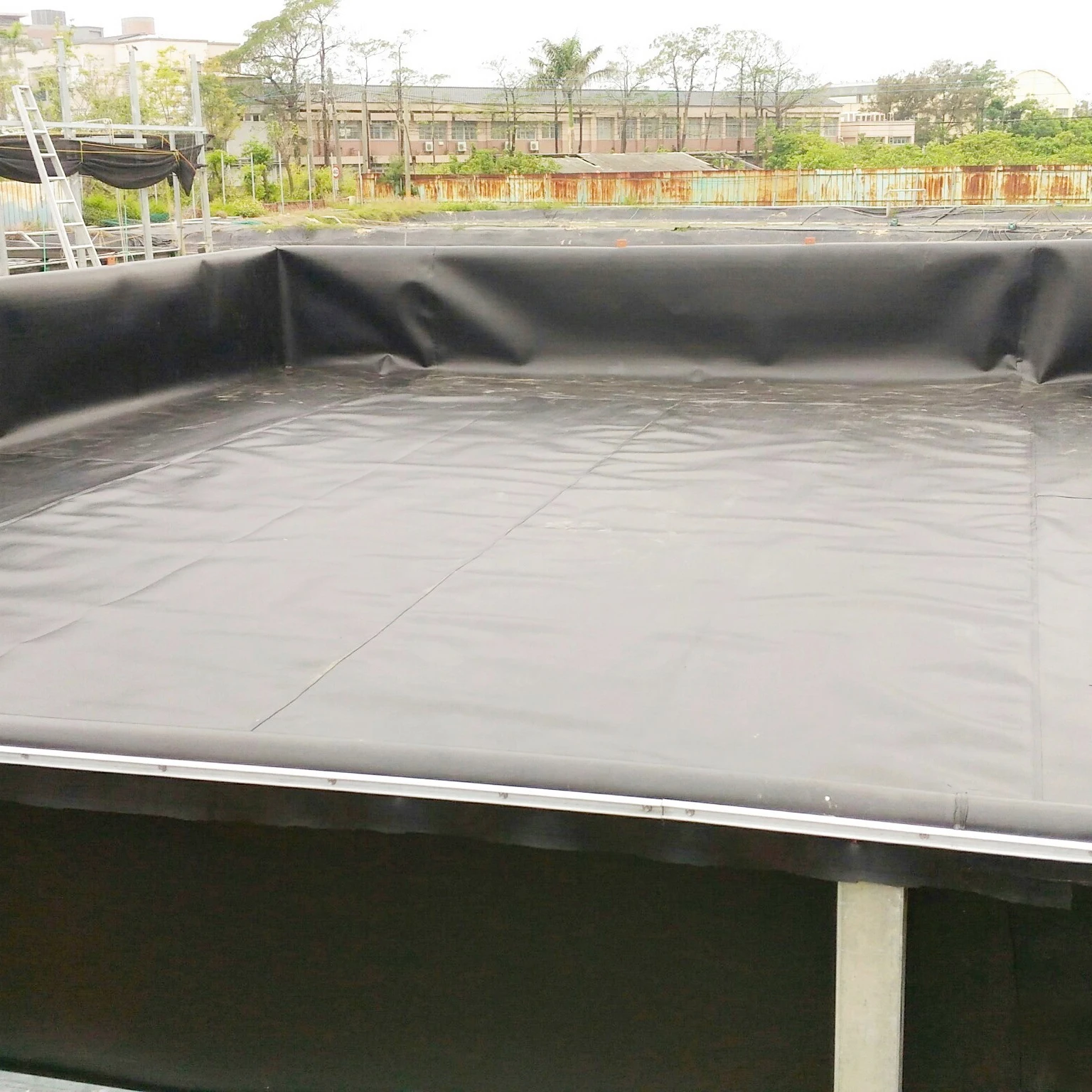 
1.5mm PE waterproof roofing membrane foil factory direct sale wholesale supplier 