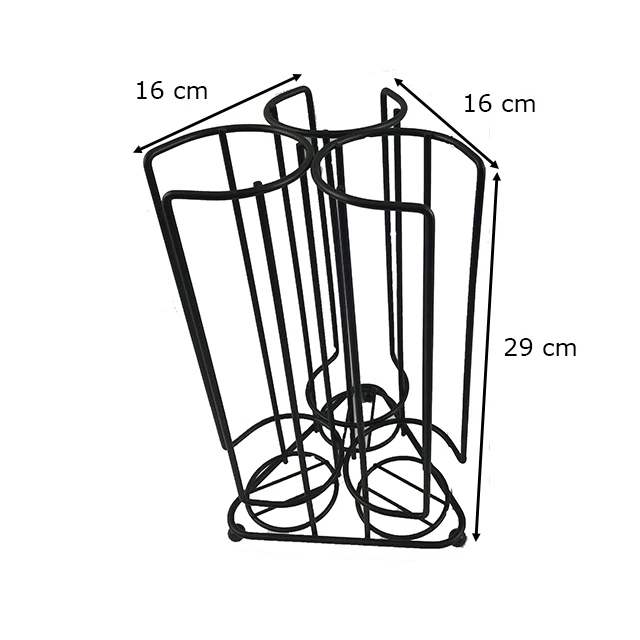 Wire coffee capsule holder for TASSIMO capsule