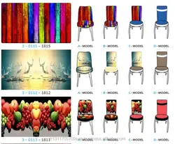 Round Glass Table + 4 Chairs Set multi color Turkish design