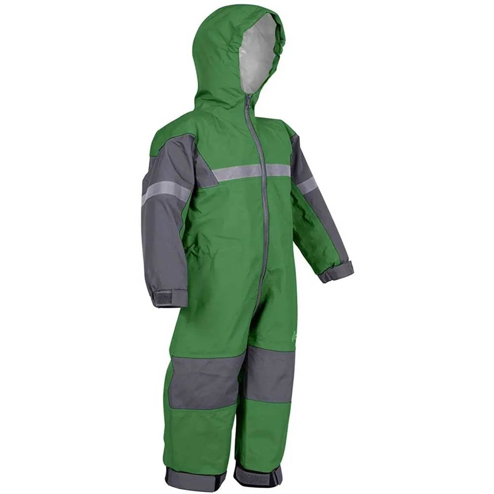 waterproof hooded all in one suit raincoat jackets with pants pvc kids rain coat rain suit fabrics