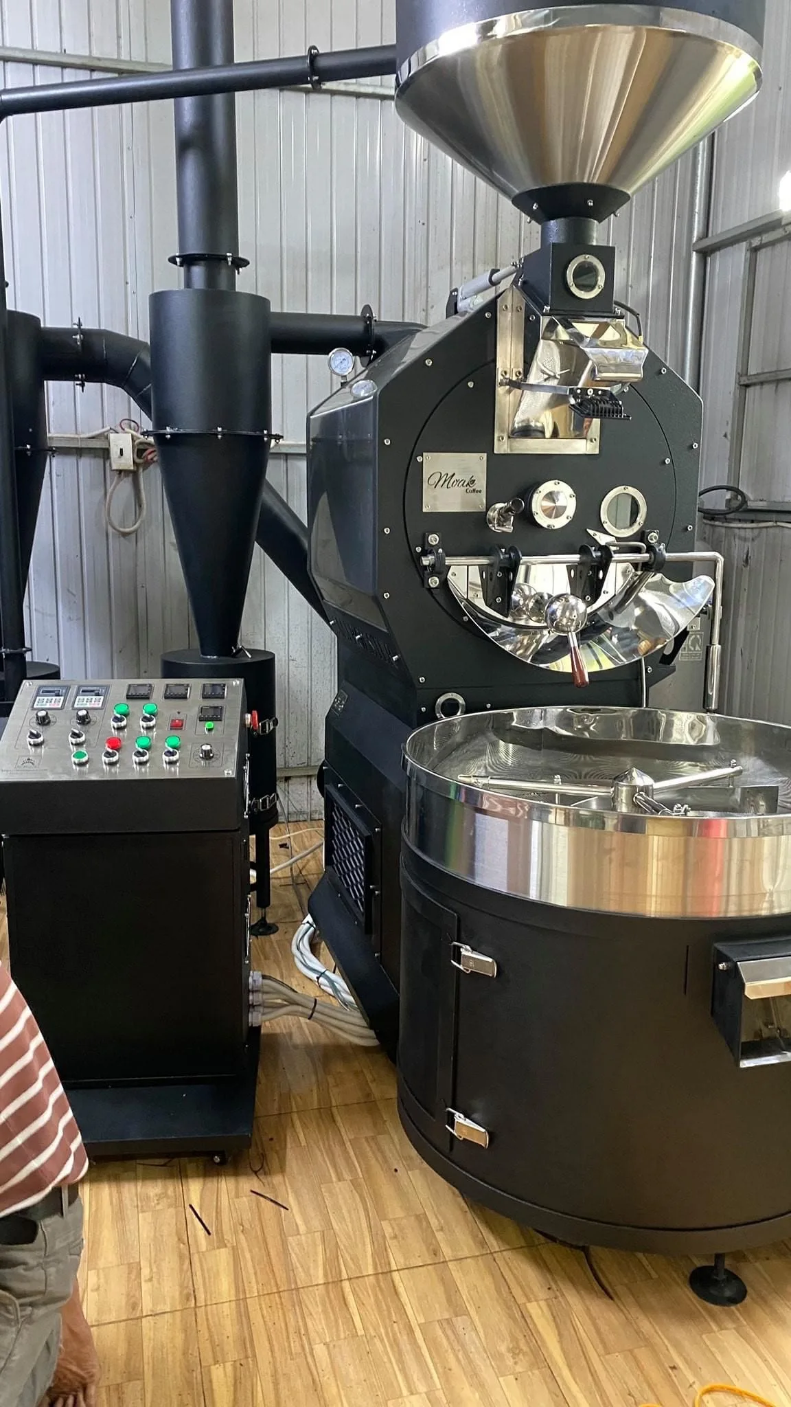 10 Kg Gas Coffee Roaster with Artisan Software Made in Viet Nam