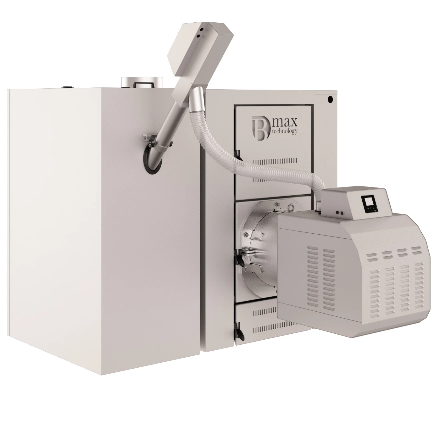 B-max pellet boiler 500 kW for industrial environments