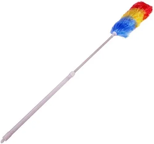 Extendable Anti Static Feather Duster Extending with Grip Handle & Remove Dirt or