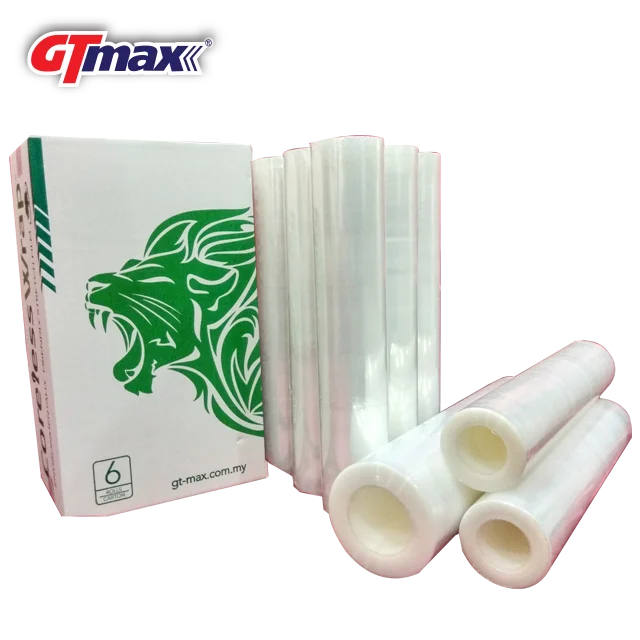 
Corelesswrap Stretch Film save tree concept to save cost for maintain packaging industries production GT-MAX 